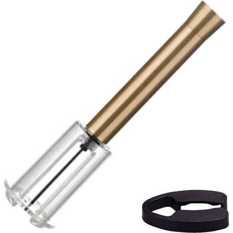 Juego de abridor de vino con bomba de presión de aire, set de regalo para abrir botellas de vino con cortador de cápsulas, vertedor y tapón de vino para beber, fiesta