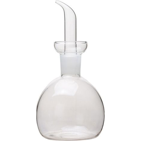 Distributeur d'huile d'olive, bouteille en verre anti-goutte, bec verseur anti-goutte - flacon de cuisine avec gouttes d'huile (1/5)