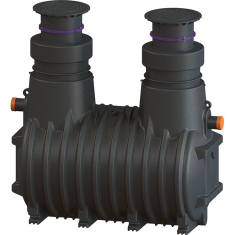 -Fettabscheider EasyClean ground NS 20, Standard, 1130-1755 mm, Kl. A/B