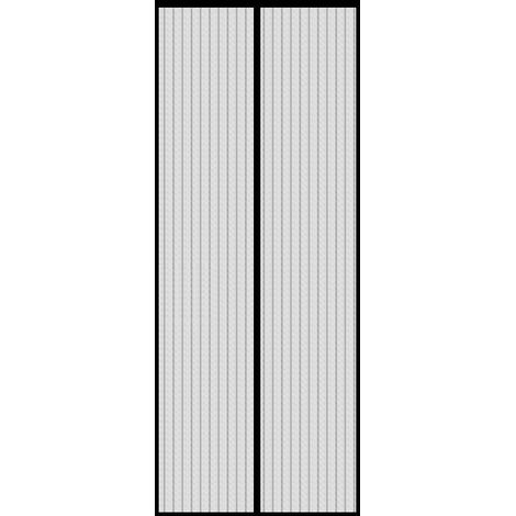 1 pièce Moustiquaire magnétique, 120x220 cm, sans perçage, mailles ultra-fines, pour portes et fenêtres (1/5)