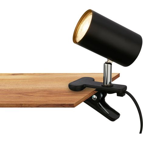 Schreibtischlampe Leselampe Klemmleuchte Schwenkbar Kabelschalter GU10