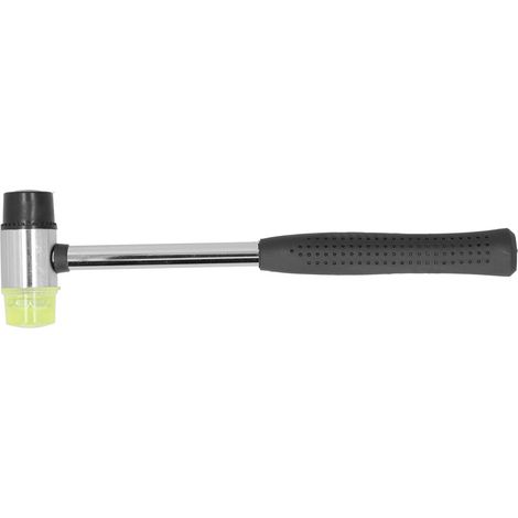 Marteau double face caoutchouc nylon mini outil à main avec poignée antidérapante pour bricolage maison et bijoux (1/5)