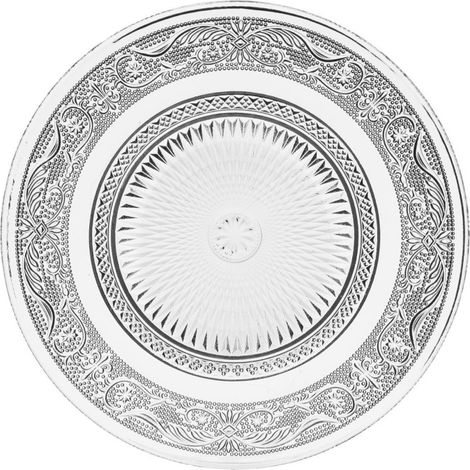 Lot de 6 Assiettes à Dessert "Renaissance" 20cm Transparent (1/3)