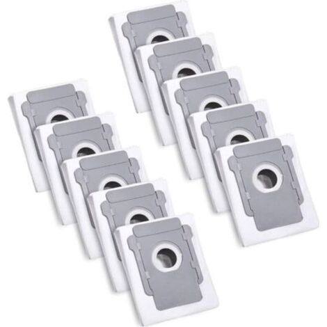 10er-Pack Staubsaugerbeutel kompatibel mit Roomba I- und J-Serie – 10er-Pack Staubsaugerbeutel für Saugroboter J5+, J6+, J7+, J8+, J9+, I1+, I2+, I3+, I4+, I5+, I6+, I7+, I8+ (1/5)