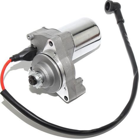 Démarreur à 3 boulons pour motos VTT 4 temps (50cc, 70cc, 90cc, 110cc, 125cc), composants électriques de haute qualité. (1/3)