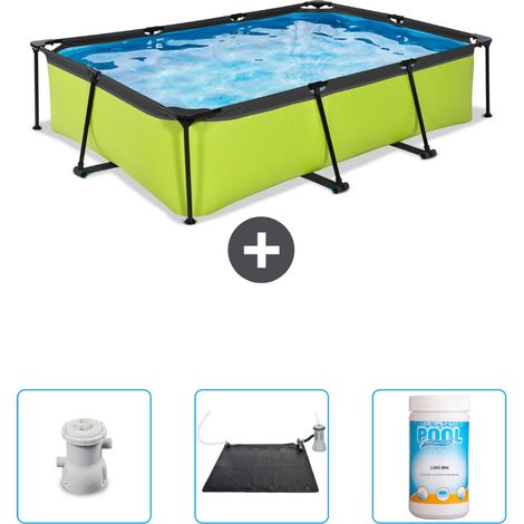 Exit-toys Piscina Exit Rectangular - 300x200x65 cm - 6-piezas  SCB80 (1/4)