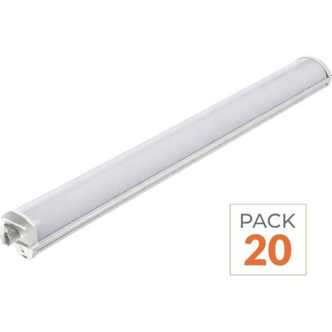 Réglette LED étanche 150cm 50W IP65 (Pack de 20) - Blanc Neutre 4000K - 5500K - SILAMP