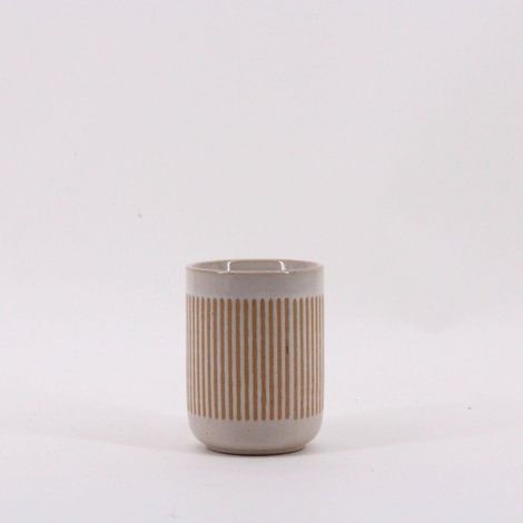 Vaso de baño Kara color beige NORASIA AZAO (1/5)