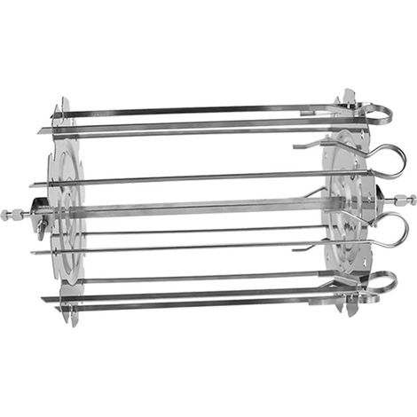 Système de gril rotatif en acier inoxydable (1/5)