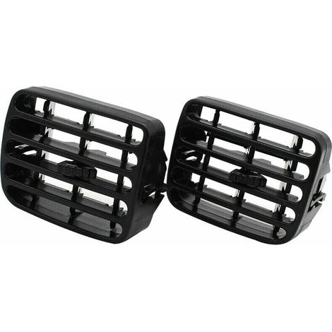 Tigrezy Auto-Lüftungsgitter-Abdeckung, Lüftungsdüsengitter, passend für Renault Clio 1998–2006, Schwarz