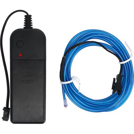Lampe à LED pour cadre de vélo, étanche et brillante, décoration pour scooter, bande lumineuse pour conduite nocturne, couleur bleue (1/5)