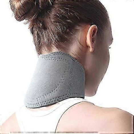 Orthèse cervicale auto-chauffante et réglable pour soulager la douleur et détendre les os.