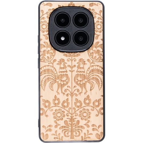 Bewood Holzhülle für Xiaomi Redmi Note 14 Pro Plus 5G POLISH FOLK ANIEGRE (1/5)