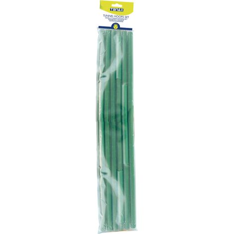 Tenax Archetti per Serrette Tunnel 170 cm Verde (3 Pezzi) - Confezione con 6 Tubi da 85 cm + 3 raccordi da 15 cm (1/5)