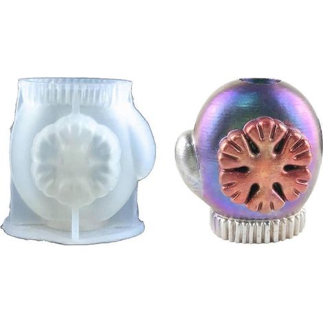 Silikonform aus Harz für Sukkulenten-Blumentöpfe, ideal für die Herstellung von DIY-Gartenblumentöpfen.