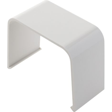 Joint d'intersection raccord goulotte clim - 80x60mm - Blanc Ral 9001 - Zenitech