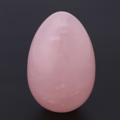 Pierre de massage Yoni en quartz rose en forme d'œuf, pour la récupération post-partum et les exercices de Kegel. (1/5)