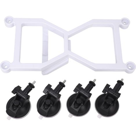 Kit de montage sur toit ouvrant pour mini antenne satellite, 4 ventouses, montage sur fenêtre de voiture, camping-car, bateau, voyage sur route. (1/5)