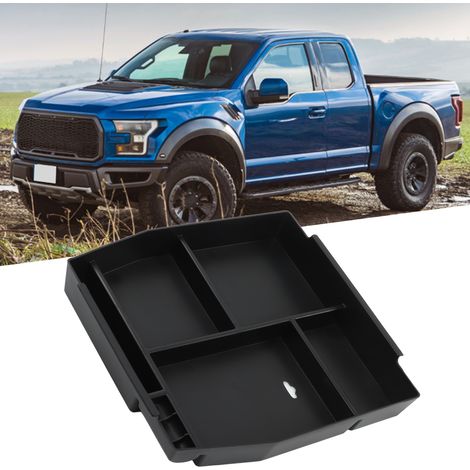 Das 3-teilige Ablagefach in der Mittelarmlehne ist mit dem ABS-Ablagefach und dem Handschuhfach des Ford F-150 der Baujahre 2015, 2016, 2017, 2018 und 2019 kompatibel. (1/5)