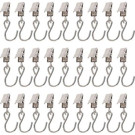 Pinces à rideaux en fer pour utilisation avec les rideaux (1/3)