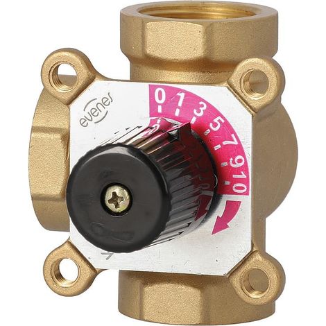 Melangeur 3-voies Easyflow, Type 3I DN32 (1 1/4") fem, Kvs 16