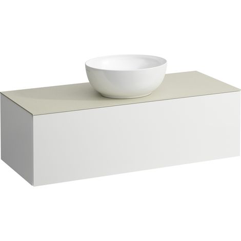 LAUFEN Il Bagno Alessi cajonera, 1 agujero para grifo, encimera