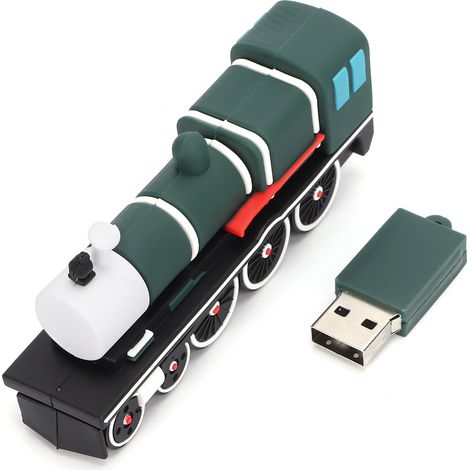Clé USB 2.0 avec image de dessin animé mignon, 64 Go, pour PC et tablette, idéale pour le stockage de données. (1/5)