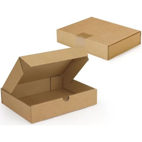 Carton d'emballage plat 46 x 36 x 5 cm - Simple cannelure