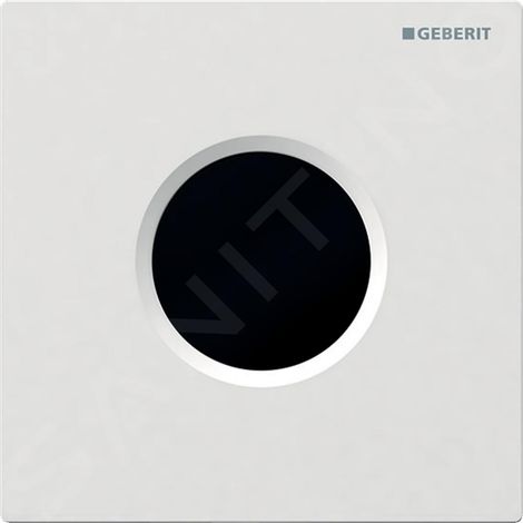 Geberit 115936SN6 Type 10 commande WC avec chasse électronique, IR (1/3)