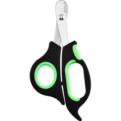 Edelstahl-Nagelknipser für Haustiere, grün