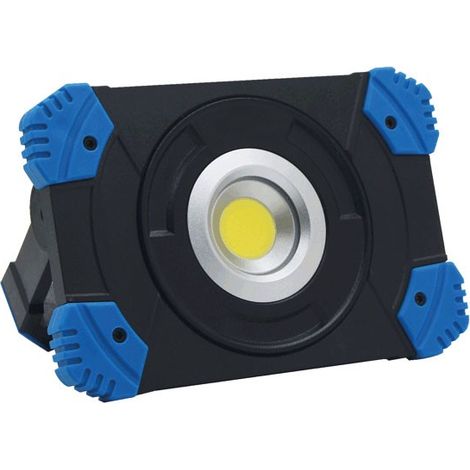 PROIETTORE LED RICARICABILE IP54 - 20w - 4000°K naturale - 2000lm
