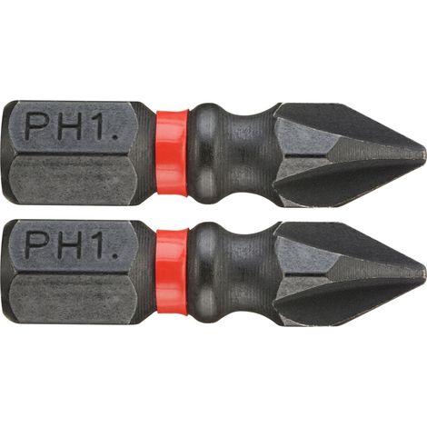 FACOM Schraubendrehereinsatz IMPACT-Bit PH1 25 mm, 2 Stk. (1/3)