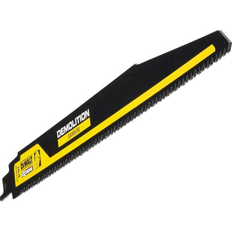 Säbelsägeblatt, 305 mm, für Holz mit Nägeln, 6TPI DeWalt DT20438-QZ (1/3)