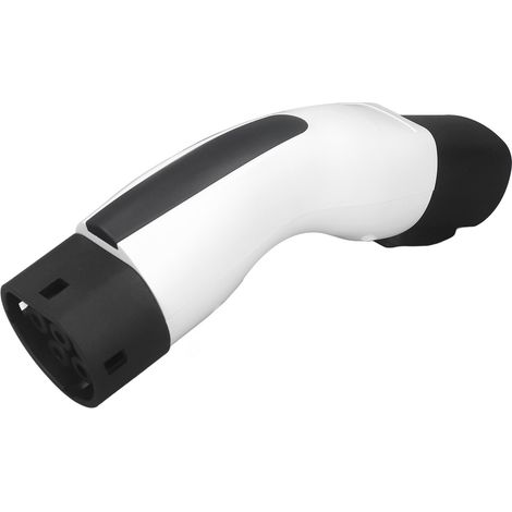 Adaptateur de chargeur pour Tesla avec verrouillage de sécurité, compatible avec les chargeurs muraux et mobiles, étanche IP54, 32 A, 7 kW (1/5)