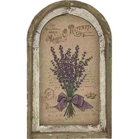 Rabbit Wall Art - Arch Window Frame Design - Rustic Farmhouse Wall Hanging Decor - Wooden Wall Sign - 20 x 30 cm - 1 Piece (1/5)