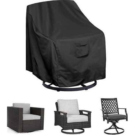 Funda para silla de jardín，funda protectora para silla，funda para sillón de exterior，protector de silla de tela Oxford 210d，impermeable (1/5)