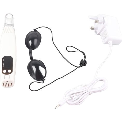 Lampe rouge anti-taches de rousseur, effaceur électrique pour grains de beauté et tatouages, stylo esthétique 100‑240V (1/5)