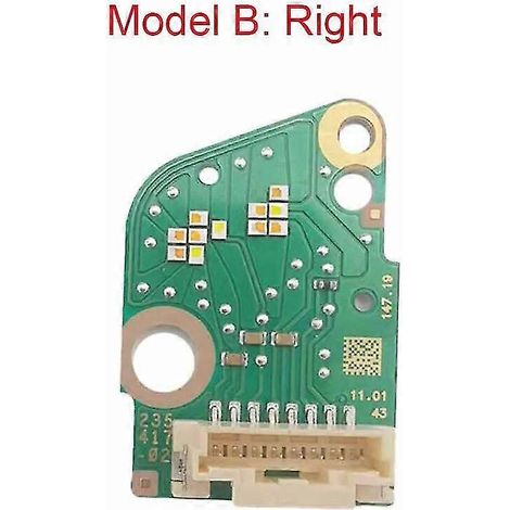 Laser-LED-Scheinwerfer-Tagfahrlicht-Blinker-LED-Chip-Platine 23508301 23508302 für BMW G30 G38 LCI 2020 2022 Angel Eyes – Modell B, rechts