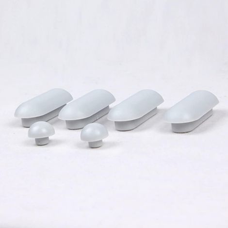 Couvercle de toilette en caoutchouc pour tapis, coussin de siège de toilette, 2 petits tampons ronds et 4 longs tampons, utilisés pour la maison, l'hôtel, l'hôpital (1/5)