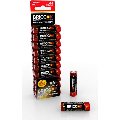 PILE STILO ALKALINE PERFORMANCE MULTIPACK 20AA (1/3)