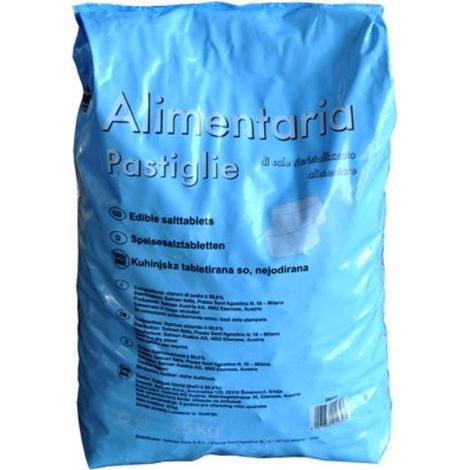 Sale in pastiglie per addolcitore 25KG