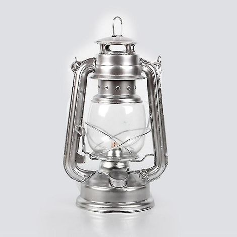 Lampe à pétrole rétro classique, lanternes à pétrole portables, 4 couleurs, décoration (1/5)