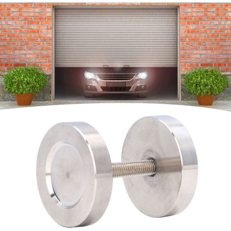 Porte de grange, porte coulissante de cuisine, porte de séparation, poignée, quincaillerie pour porte coulissante, poignée ronde en acier inoxydable (1/5)