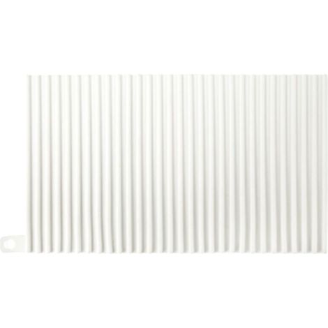 Planche à Laver Antidérapante Souple Washboard Compact Pour Linge Pour Voyage Et Usage Domestique Nettoyage -vêtements Et Chaussettes, blanc (1/5)
