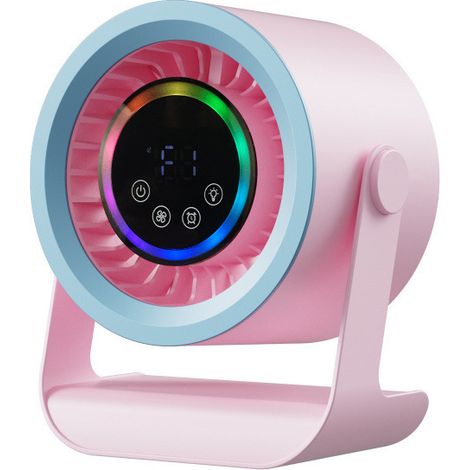 Ventilateur Turbo Mural - Rechargeable, Silencieux, pour Cuisine, Bureau, Haute Vitesse - Alovez