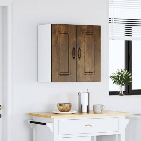 Küchen-Hängeschrank Kalmar Räuchereiche Holzwerkstoff