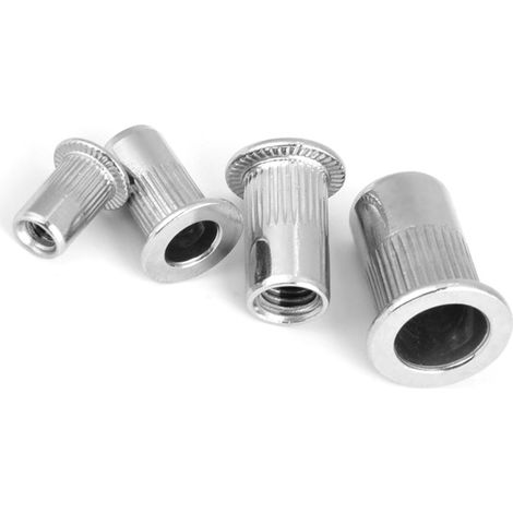 Boîte de 200 écrous à sertir en acier inoxydable 304 (1/5)