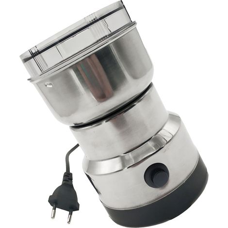 Moulin café électrique multifonction inox – Léger grains céréales noix, cuisine (1/5)
