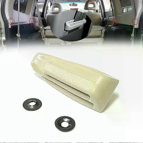 Clip de ceinture arrière MR655317 compatible avec Pajero V90, Montero V80 RR et Outlander CW GF GG (gris, noir, beige) - Pièces auto - JXLGV (1/5)