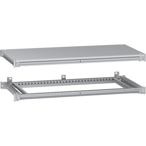 Telaio inferiore e superiore, PanelSeT SFN, per armadio elettrico L1000 P500mm, tetto incluso - NSYSFNC105
